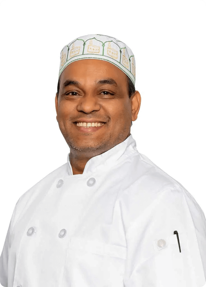 Headshot for Chef Rocky, Executive Chef for inpatient services at Beachway Therapy Center.